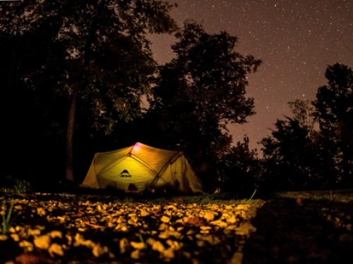 Camping at Night