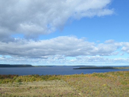 View from Skinners Bluff
