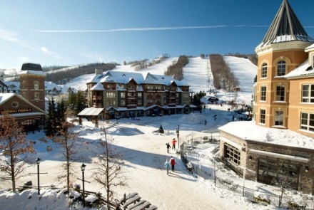 Blue Mountain Village in the Winter