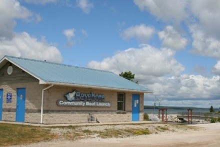 Exterior of East Side Boat Launch at the Bayshore Community Centre