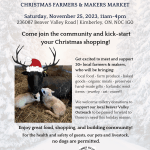 See the sheep in the fields overlooking the beautiful Beaver Valley and enjoy a unique shopping experience with over 30 local farmers and makers.