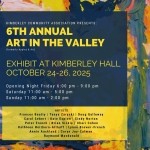 Annual Art in the Valley poster