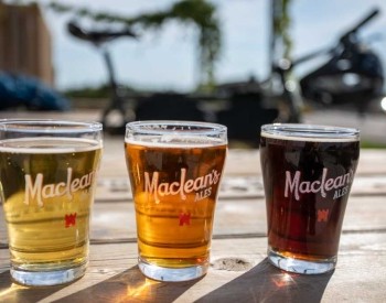MacLeans Ales tasting