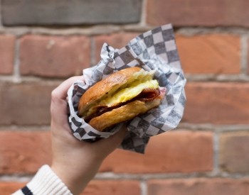 Q's Kitchen Breakfast Sandwich Q's Kitchen Breakfast Sandwich