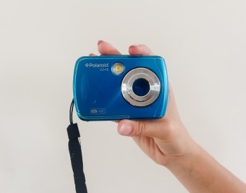 Someone holding camera