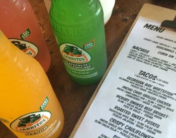 Casero menu and drinks